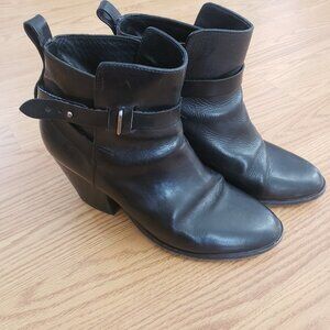 Rag and Bone black booties size 39